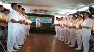 Pemasangan Kap dan Angkat Janji Mahasiswa