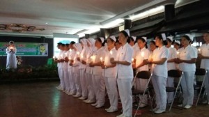 Pemasangan Kap dan Angkat Janji Mahasiswa